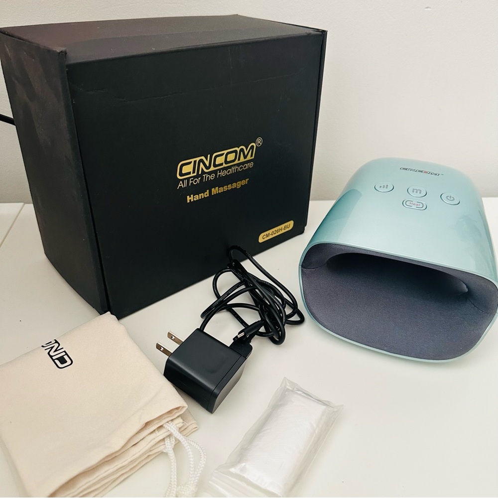 CINCOM Hand Massager with Heat and Compression for Arthritis Pain Relief - Picture 3 of 7
